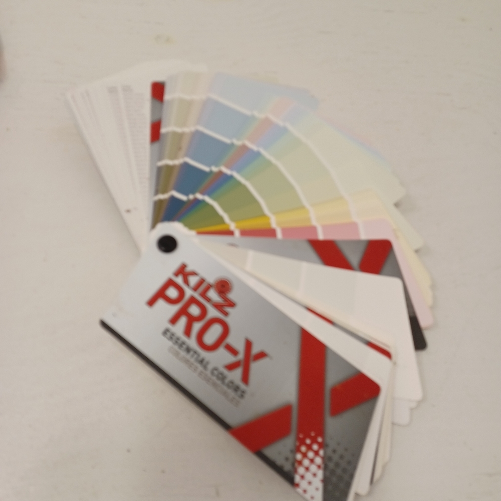 Kill pro X Essential colors. Paint color wheel. Swatches.